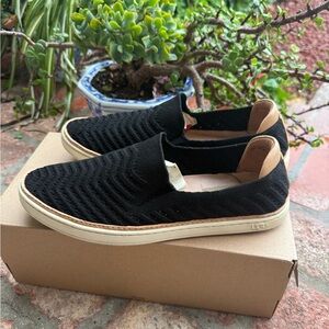 UGG Black Slip-On Shoes